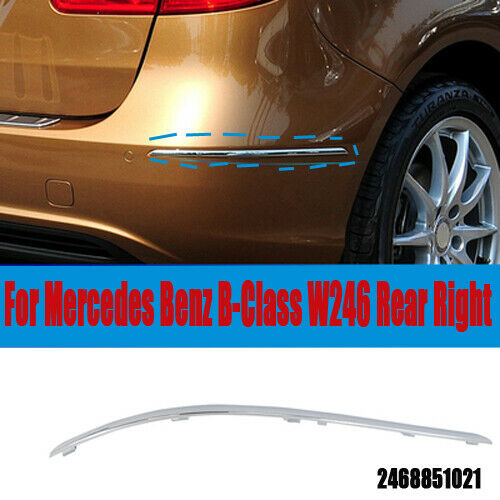 Rear Bumper Right Side Moulding Trim Strip Fit 12-14 Mercedes Benz  B-Class W246