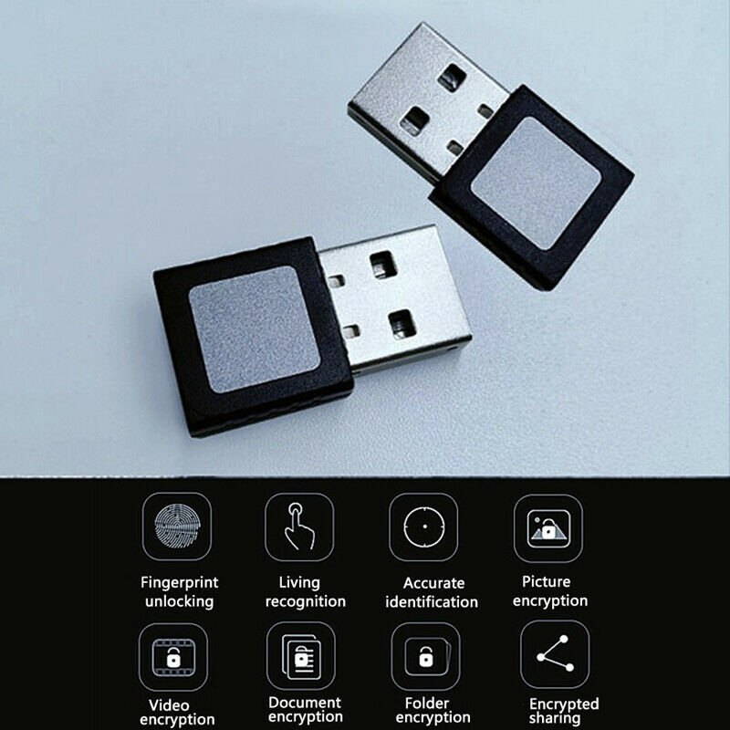 Smart ID USB Fingerprint Reader For Windows 10 32/64Bit Password-Free Login Lock
