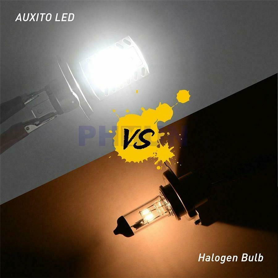 Motorcycle H4 9003 HB2 Super Bright White Headlights Hi/Lo Beam Csp LED Chips