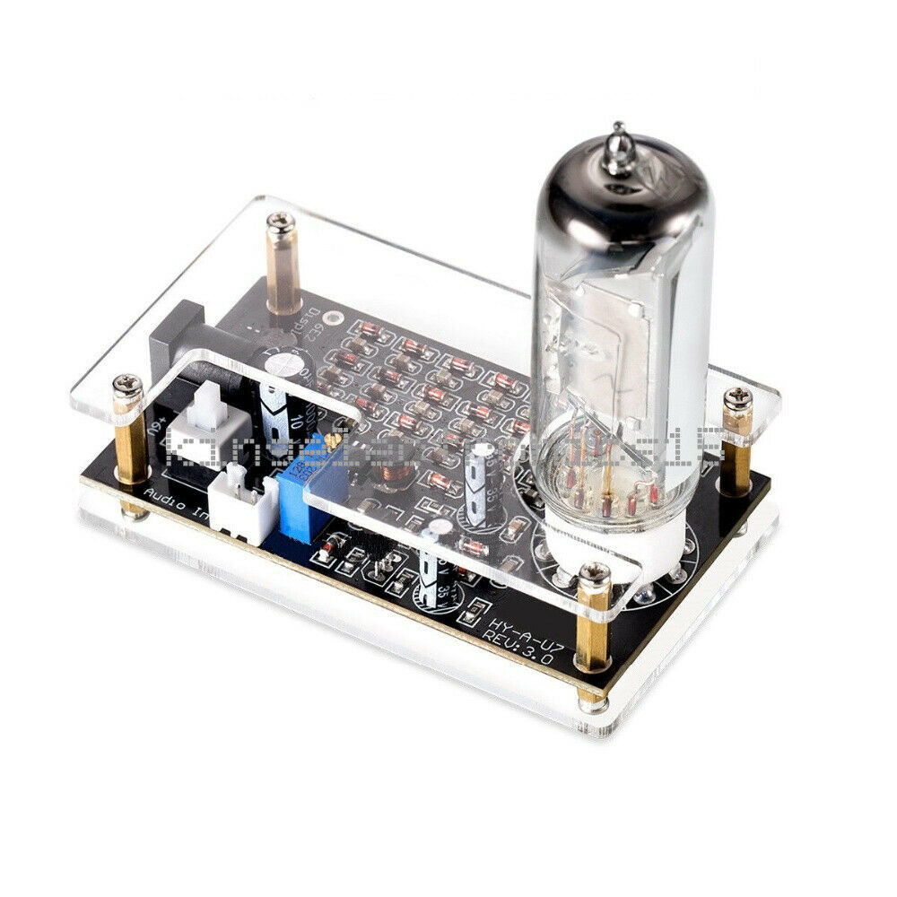 HiFi Magic Eye EM87 6E2 Preamp Tube Audio Level Indicator VU Meter Driver Board