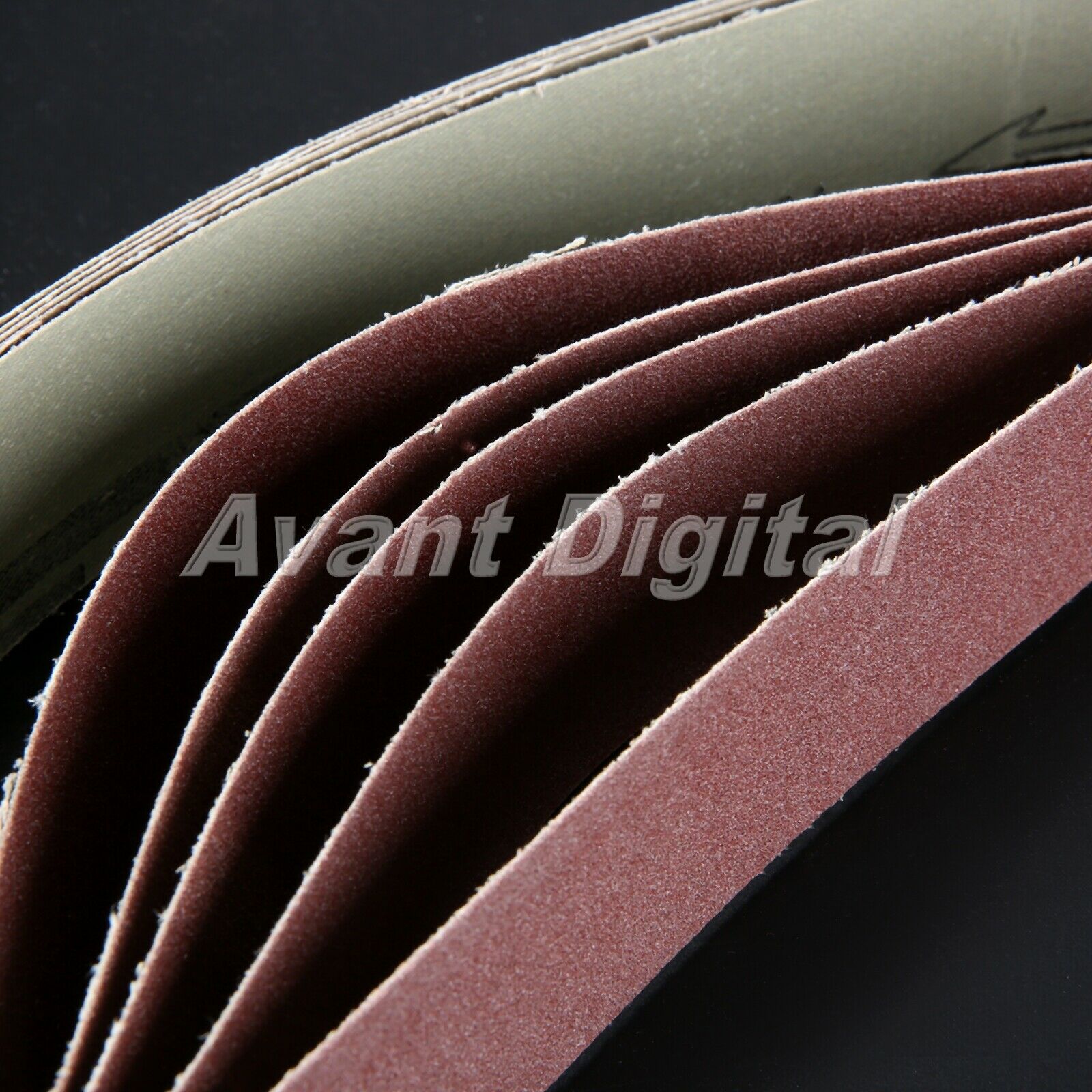 240# Grit Sander Sharpening Sanding Papers Abrasive Belts Polishing Tool 5pcs