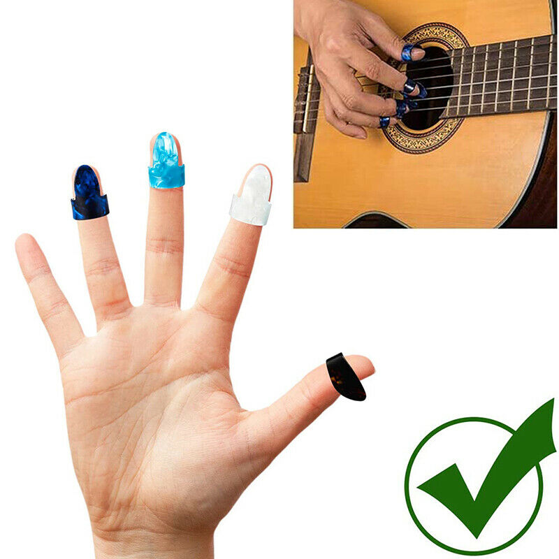 4set Medium Guitar Slides Include 3 Colors Stainless Steel 1 Pieces GlassB.n LS