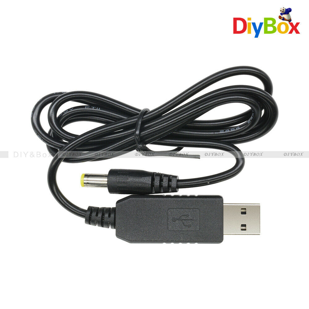 5PCS USB DC 5V To 12V Step Up Module Converter Male Plug Connector Cables