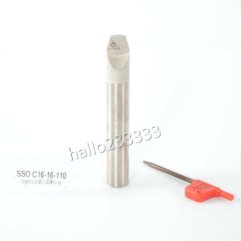 15°（11mm-16mm）SSO C16-16-110 CNC Chamfering drill tool holder For TCMT inserts