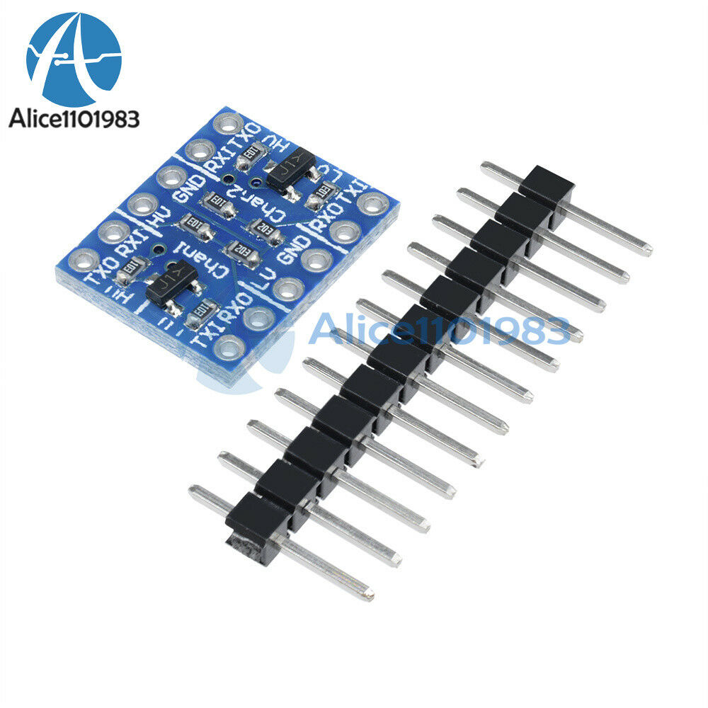 10PCS Two Channel IIC I2C Logic Level Converter Bi-Directional Module 5V to 3.3V
