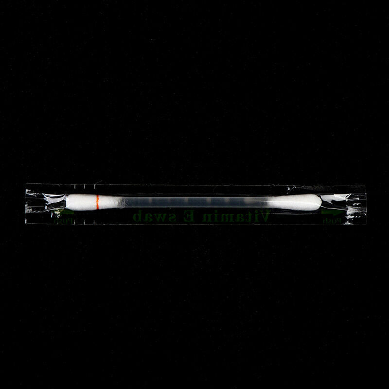 50pcs Vitamin E Oil Swabs Stick VE Cotton Swab Protect Lip Gum Anti-dry Moist KX