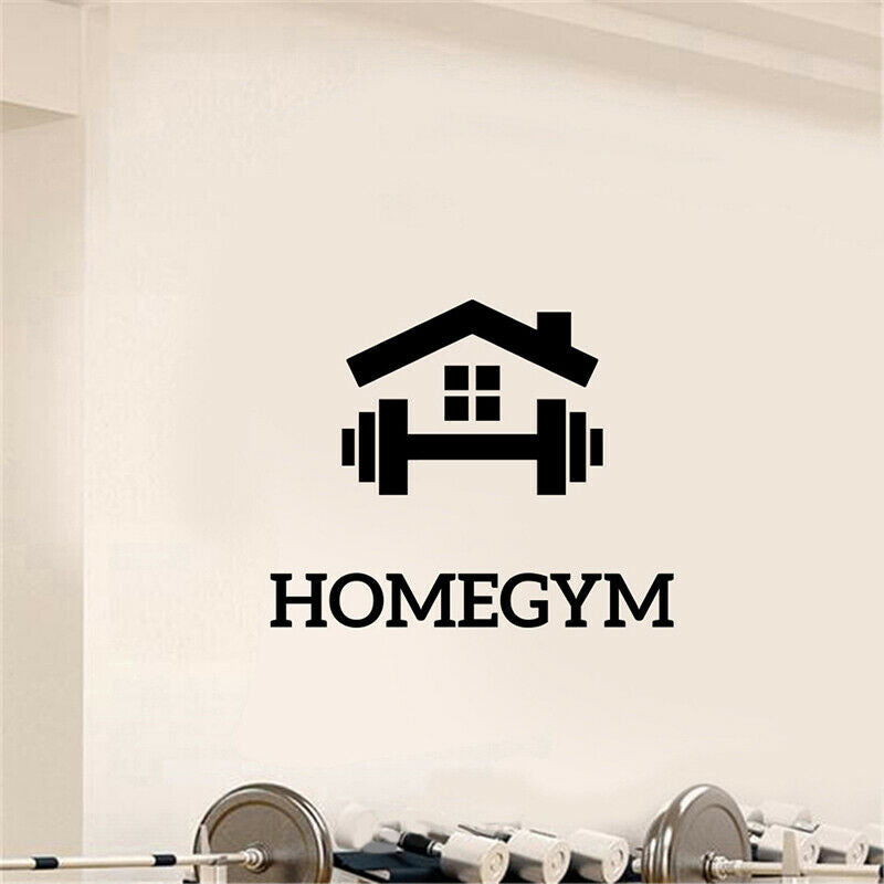 Gym Decoration Vinyl Wall Decals For Fitness Rooms Decor Gym Stick.l8
