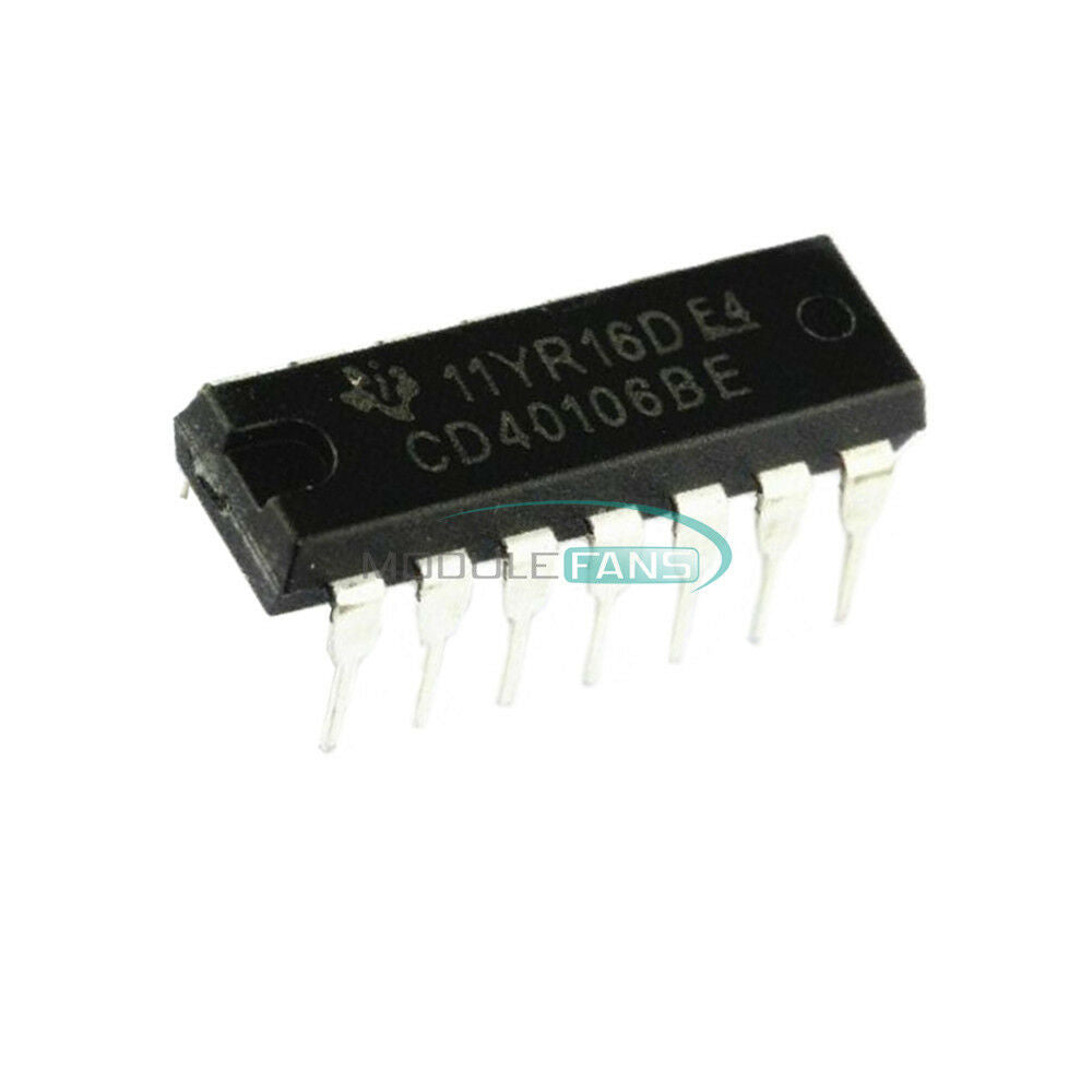 50PCS CD40106BE 40106 CD40106 DIP-14 HEX SCHMITT TRIGGER IC