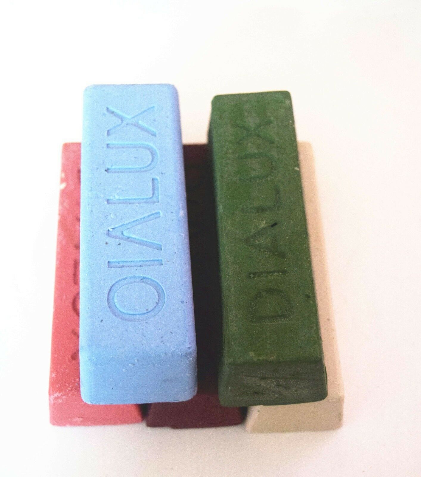 Polishing Wax Compound Luster Buffing Rouge Jewelers Polish Metals Wood Jewelry
