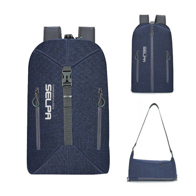 Outdoor Multi Function Travel Backpack Climbing Backpack 30L Dark Blue