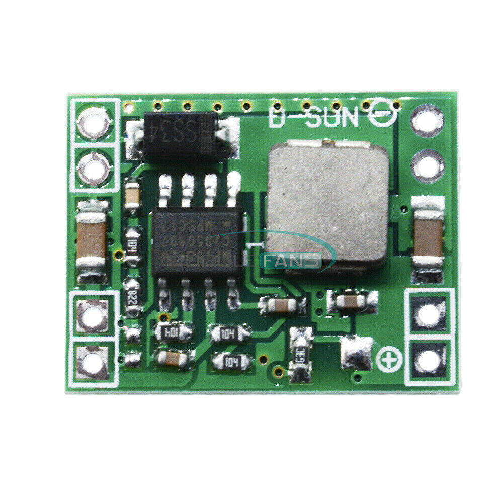2PCS Mini 5V 3A Step Down Power Supply Module DC Converter Input 7V~28V Output