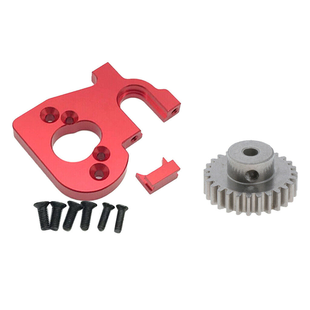 1/14 RC 27T Pinion Gear and Motor Seat for WLtoys 144001 Replacement Parts