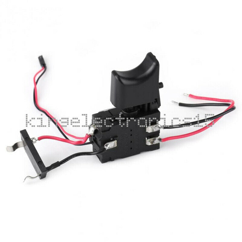 7.2-24V 16A Electric Cordless Drill Trigger Switch Push Button With Small Light