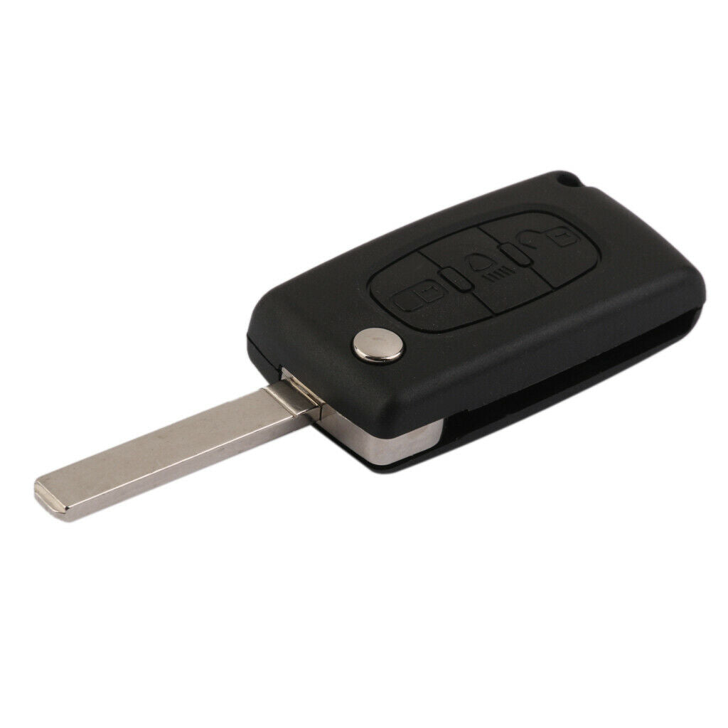 3-Button Central Locking Remote  Key Shell For Citroen Picasso CE0536