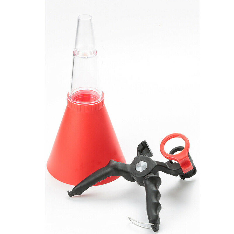 Engine Oil Funnel Car Truck Adjustable Bracket Filling Spout Pour Replace Tool