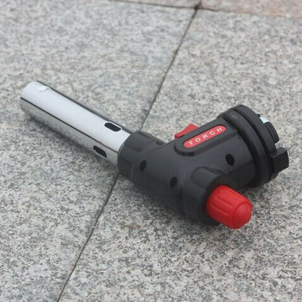 Picnic Gas Torch Butane Burn Flame Lighter Outdoor Ignition Flamethrower