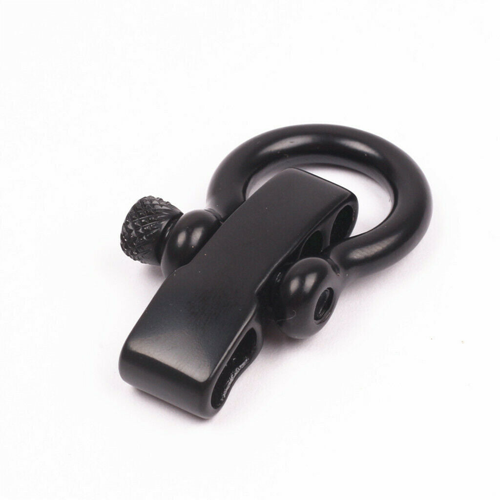 Adjustable Stainless Steel U Shaped Shackle Buckle for Paracord Survival