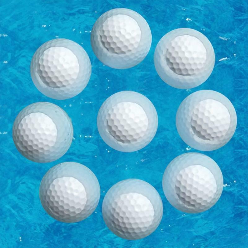 2Pcs Golf Ball Professional Indoor & Outdoor Air Balls Golf White Soft Ball
