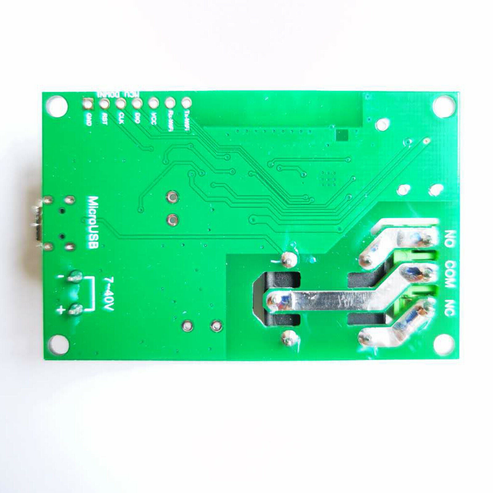 Self-lock Smart WiFi Wireless Switch Relay Module 5V-12V Voice APP Control