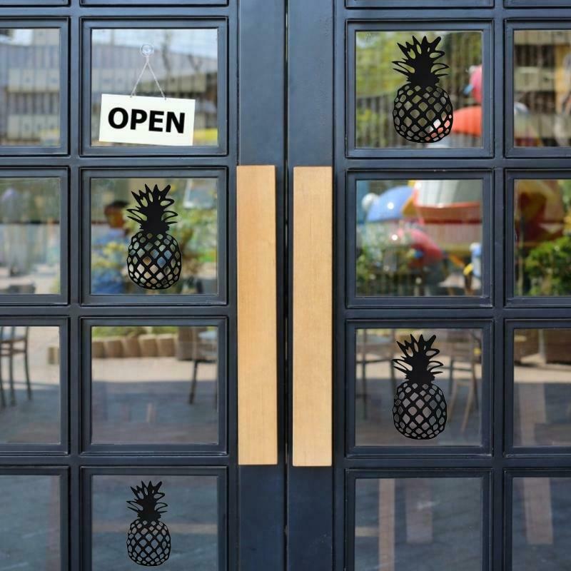 Metal Pineapple Shaped Wrought Iron Pendant Wall Decor Hollow Hanging Ornament
