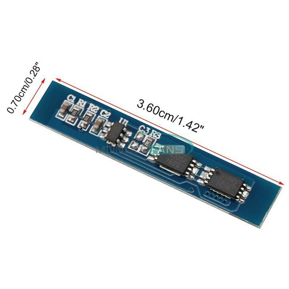2pcs 2S 3A 7.4 8.4V 2 cell Li-ion 18650 Lithium Lipo Battery BMS Protection PCB