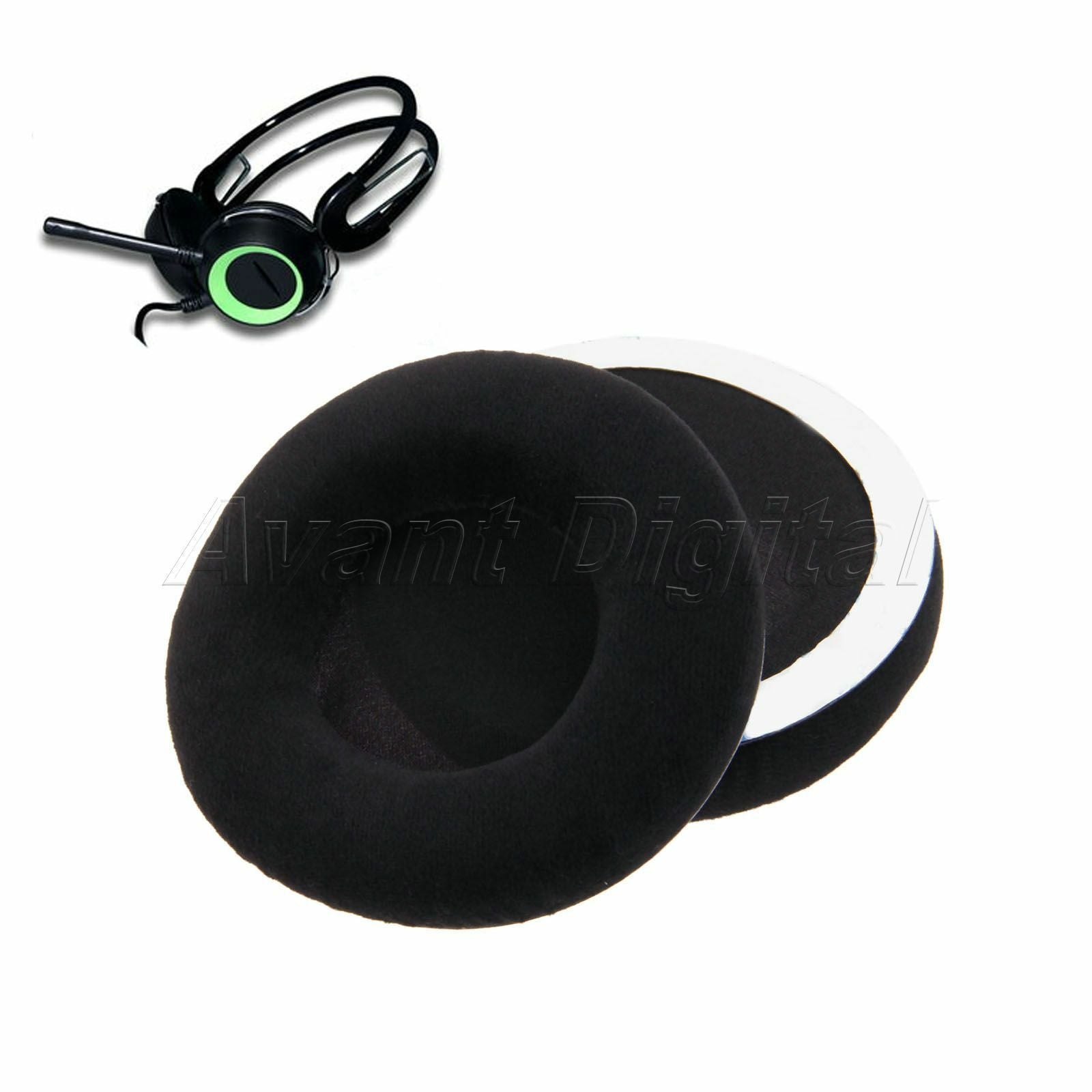Soft Foam Earpads Replacement For Steelseries Siberia V1 V2 V3 Gaming Headphones