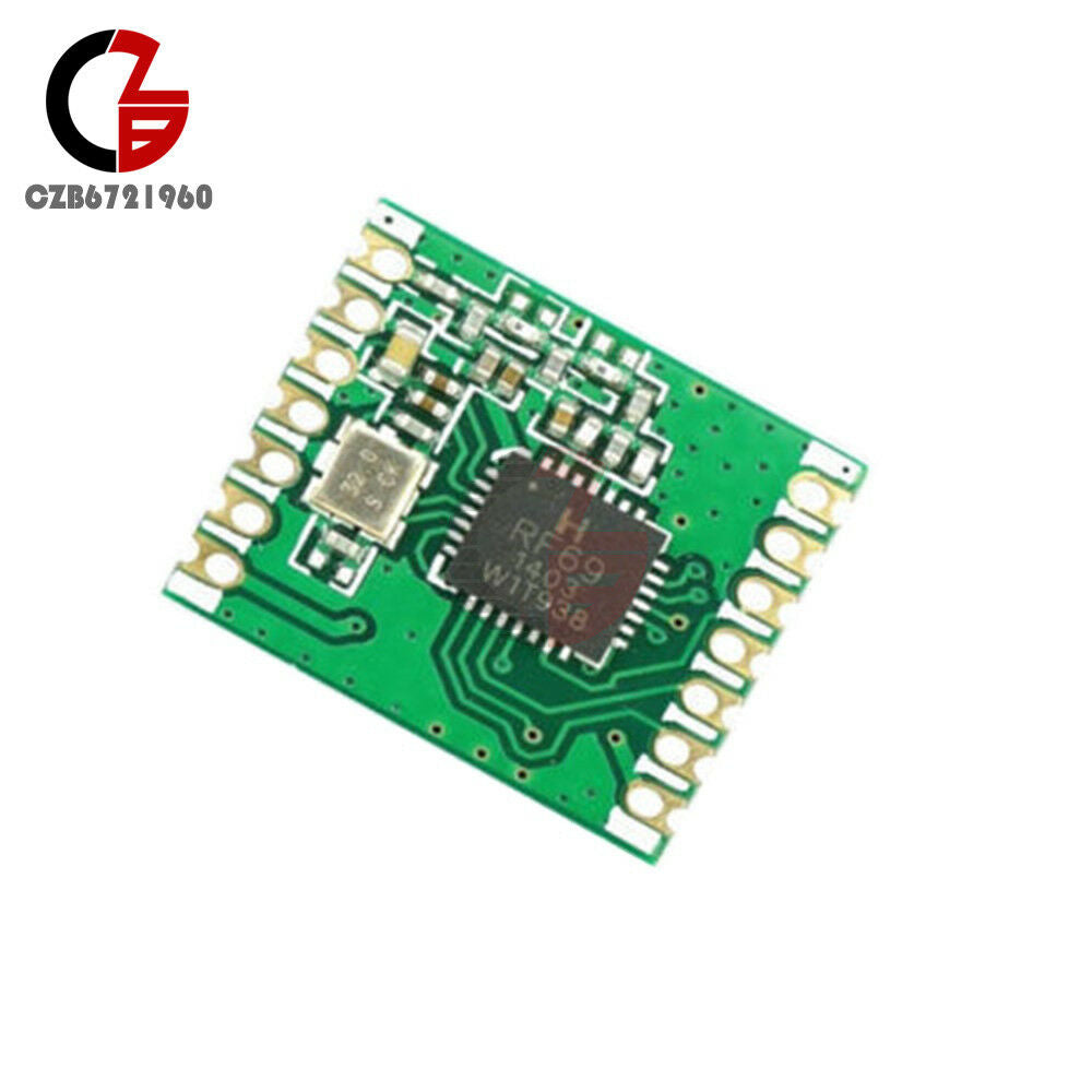 RFM69CW 433Mhz RF Wireless Transceiver Module with RFM12B Compatible Footprint