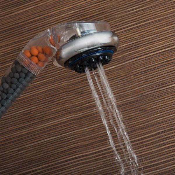 Knob Shower Spa Multifunctional Tourmaline Germanium Eco Purifies Water New