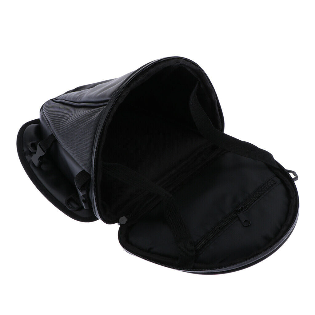 Riding Motorcycle Motorbike Tail Bag Multifunctional Shoulder Bags PU Leather