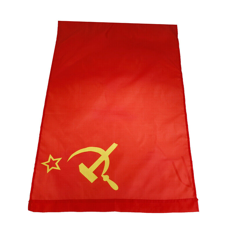 60*90cm Red CCCP Union of Soviet Socialist Republics USSR Flag Banner Hom.l8