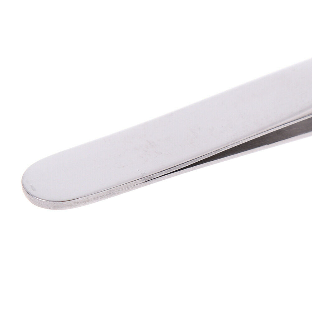 3PCS Precision Tweezers Stainless Steel Curved Fine Tip acne Tweezers Pli Rf
