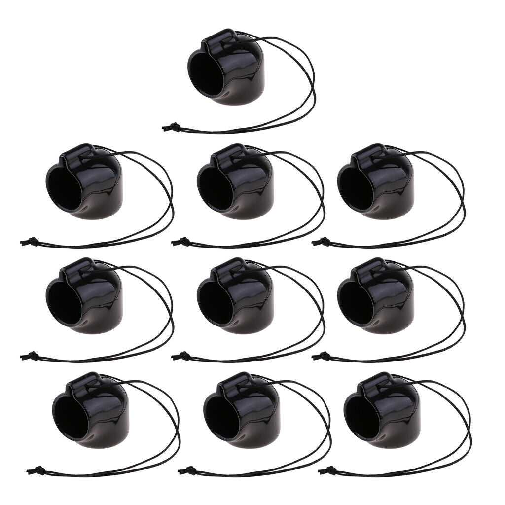 10Pcs Plastic Scuba Diving Tank Valve Cover Sturdy Dustproof Protect Plug