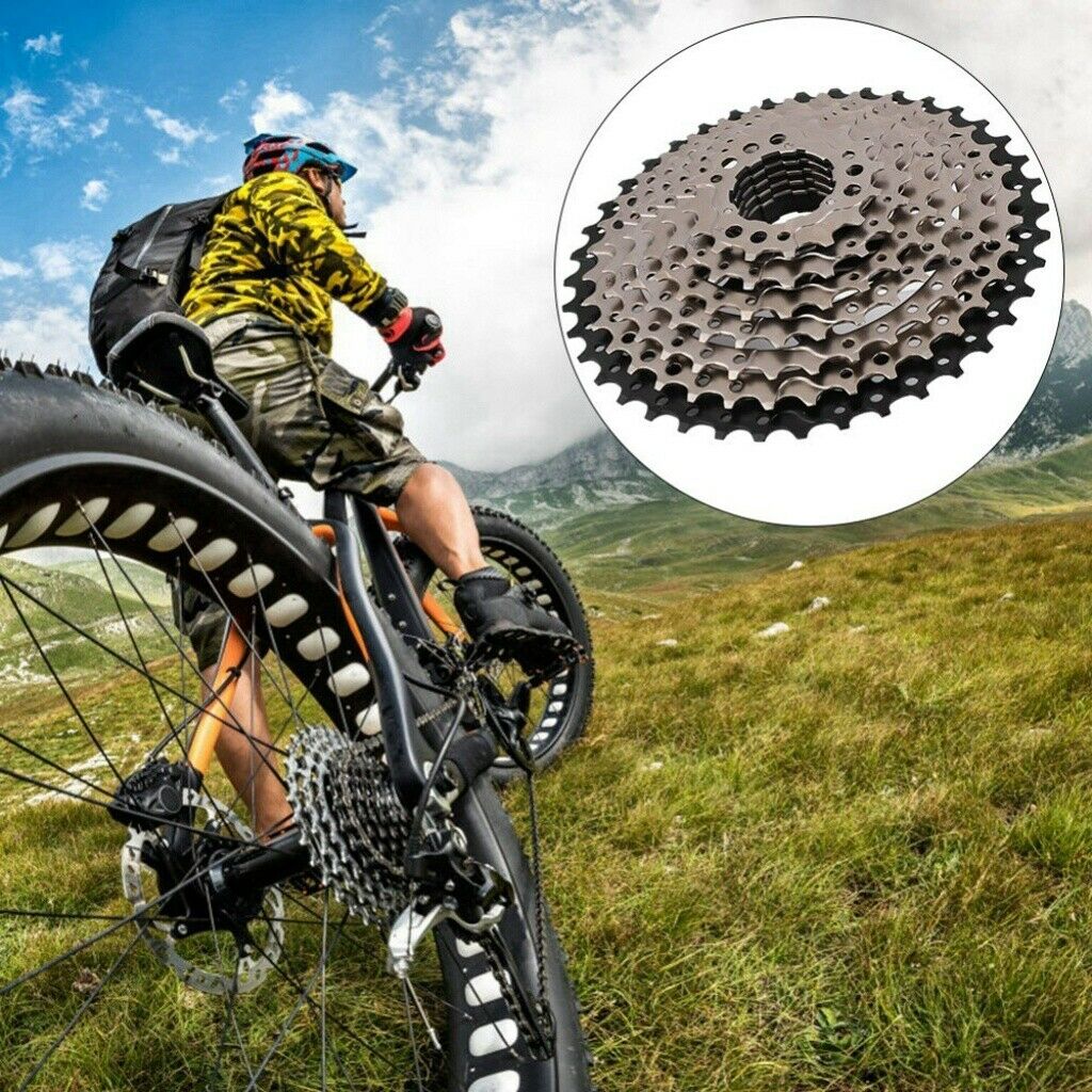 9 Speed Mountain Road Bike Freewheel Cassette 11-40T Bicycle Cycling Flywheel