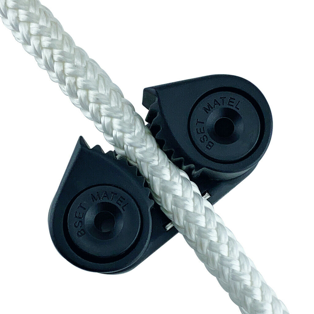 7x Nylon Cam Cleats Wre Fairlead Sailing Kayak Accessories for 3-12mm Rope