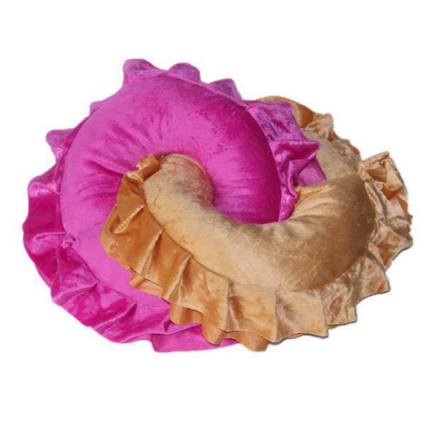4x Massage Table Bed Face Cradle Pillow Cushion Pink Rose Red Brown Purple