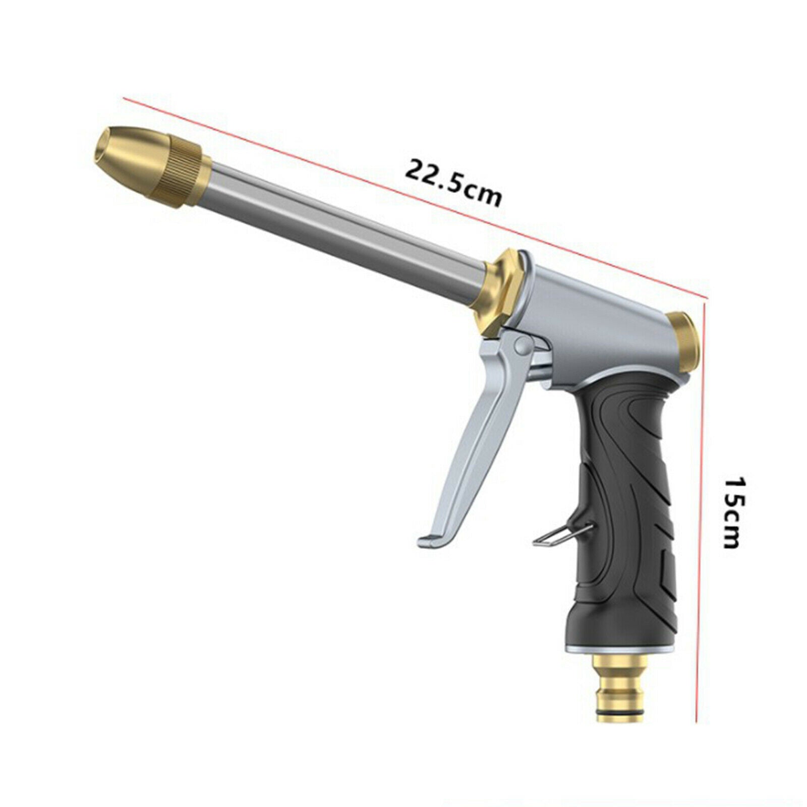 Pressure Washer Gun for Cleaning Car Wash Garden Watering Roof Washing