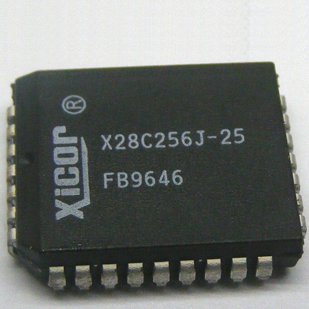 10PCS  IC XICOR PLCC-32 X28C256J-25 X28C256J