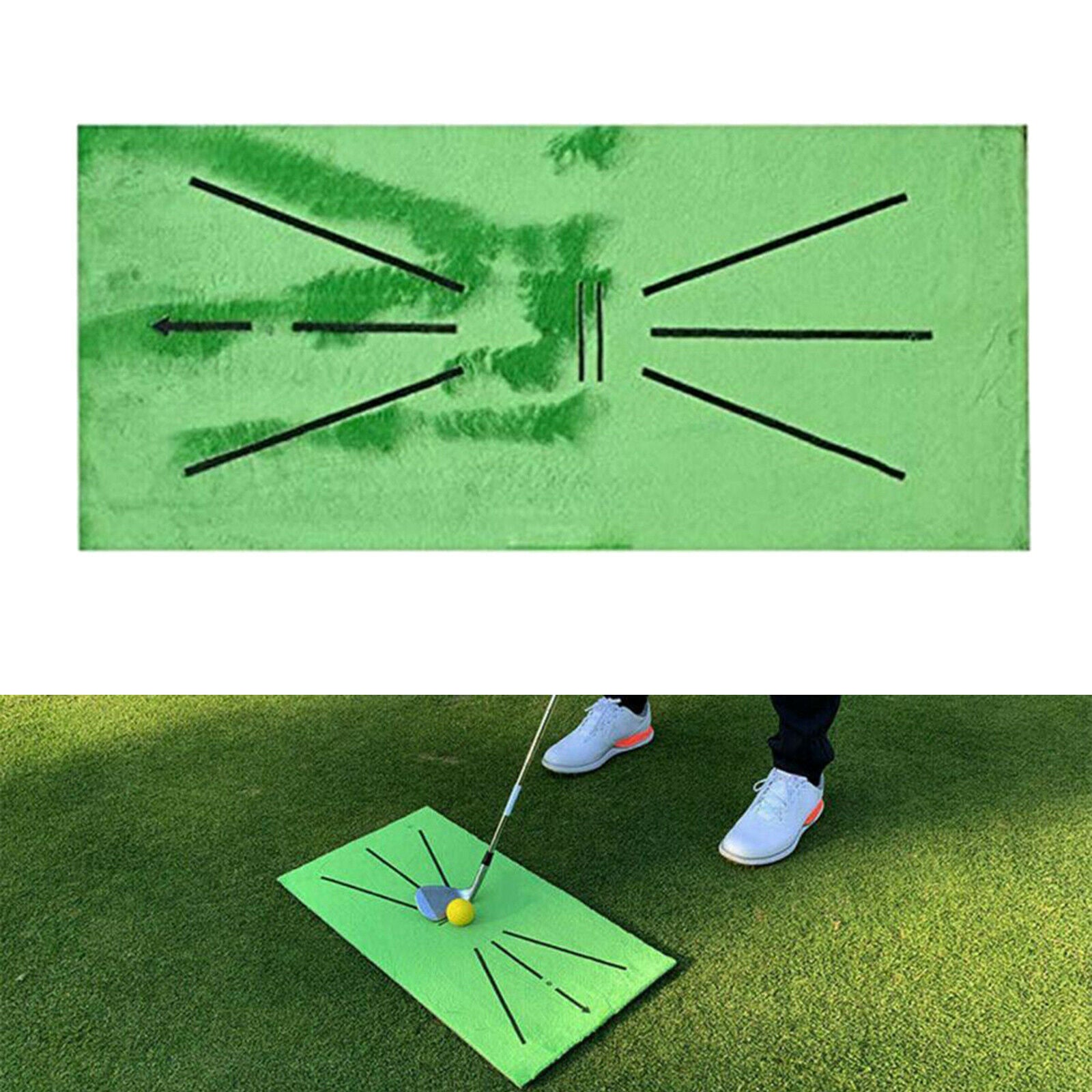 30x60cm Golf Training Mat Portable Foldable Game Hitting Mats Outdoor Indoor
