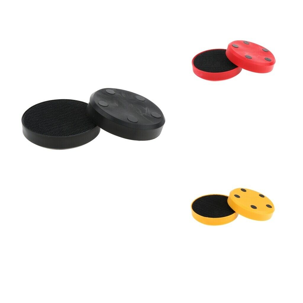 4pcs Longboard Skateboard Slider Blocks Sliding Glove Palm Hand Wrist Guard