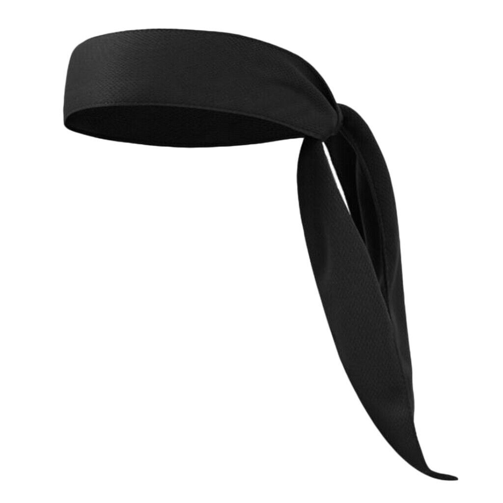 Moisture Wicking Headband Sweatband Sport Headband Yoga Gym Fitness Hair Tie -