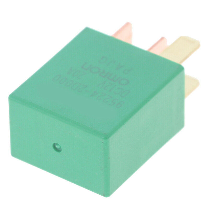 1PC Car Violet Relay for KIA 12V 20A OMRON 4 Pins Green Color Power RelayB L FT
