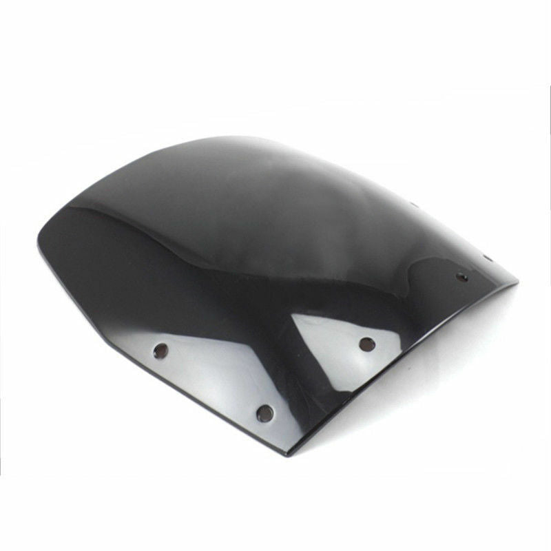 Black Double Bubble Windshield for Kawasaki Ninja250 EX250 EX 250 1988-2007