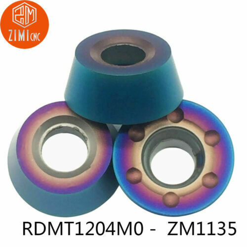 RDMT1204MO RPMT1204 R6 Indexable CNC Carbide Milling insert For RPMW RPMT holder