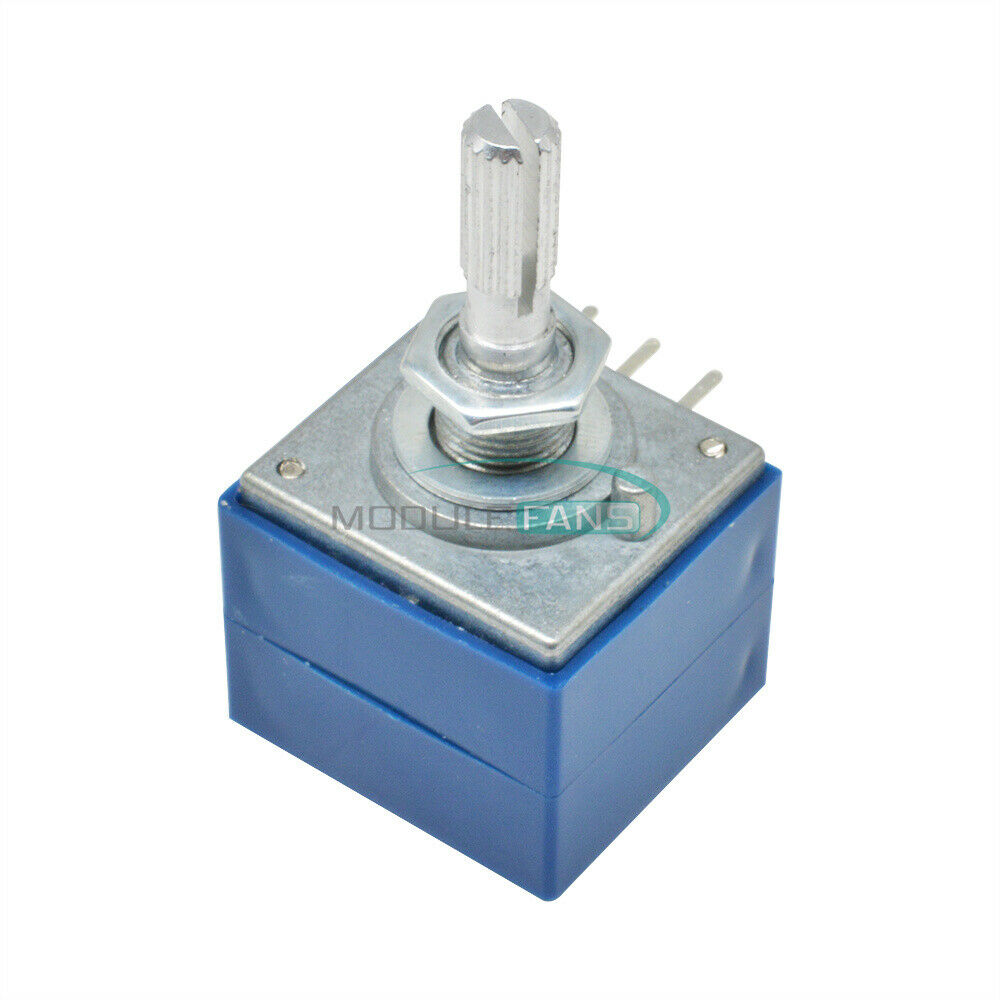 Potentiometer 100K Log ALPS Audio Amp Volume Control Pot Stereo W Loudness