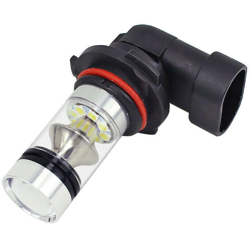 1 Pair 9140 9145 H10 HB3 9005 LED 100W 6000K White Driving DRL Fog Light Bulbs