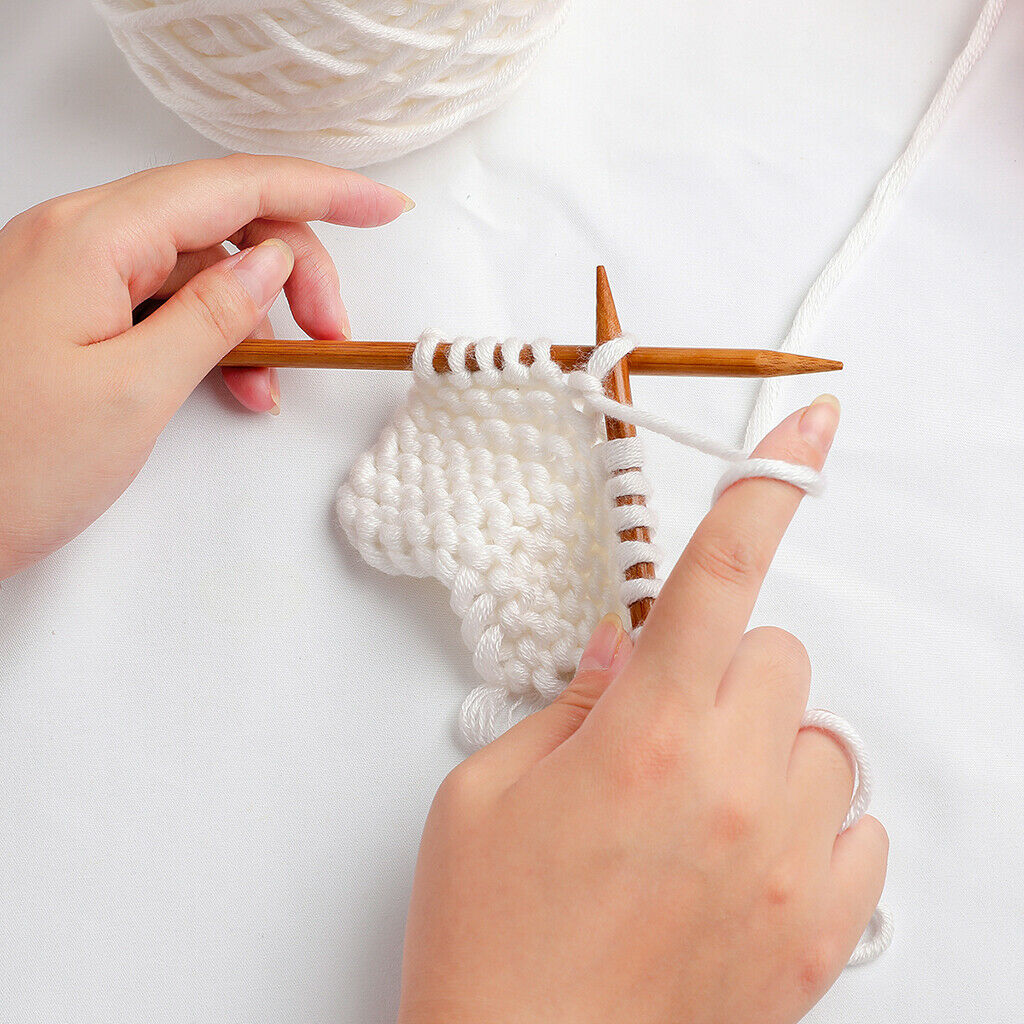 Bamboo Knitting Needles Set Circular Knitting Needles With Plastic Tube