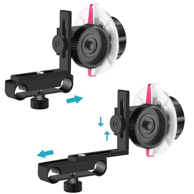 VD-F0 Camera Follow Focus 15MM Follow Focus with Gear  Belt for  Nikon Sony A6U1