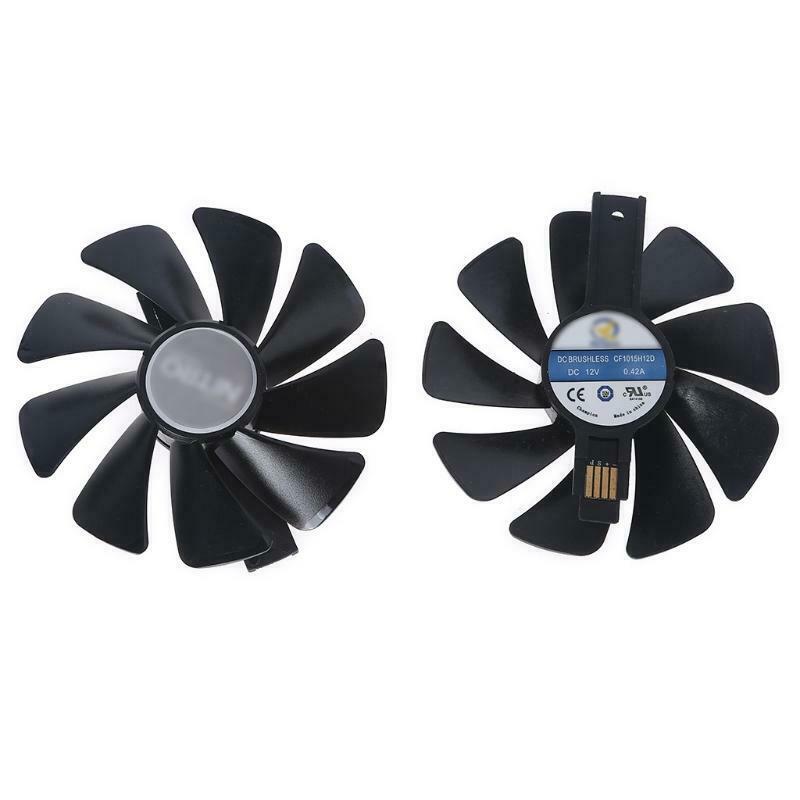 CF1015H12D4Pin 12V 0.42 VGA Fan Graphic Card Cooling for Sapphire RX480 570 95mm