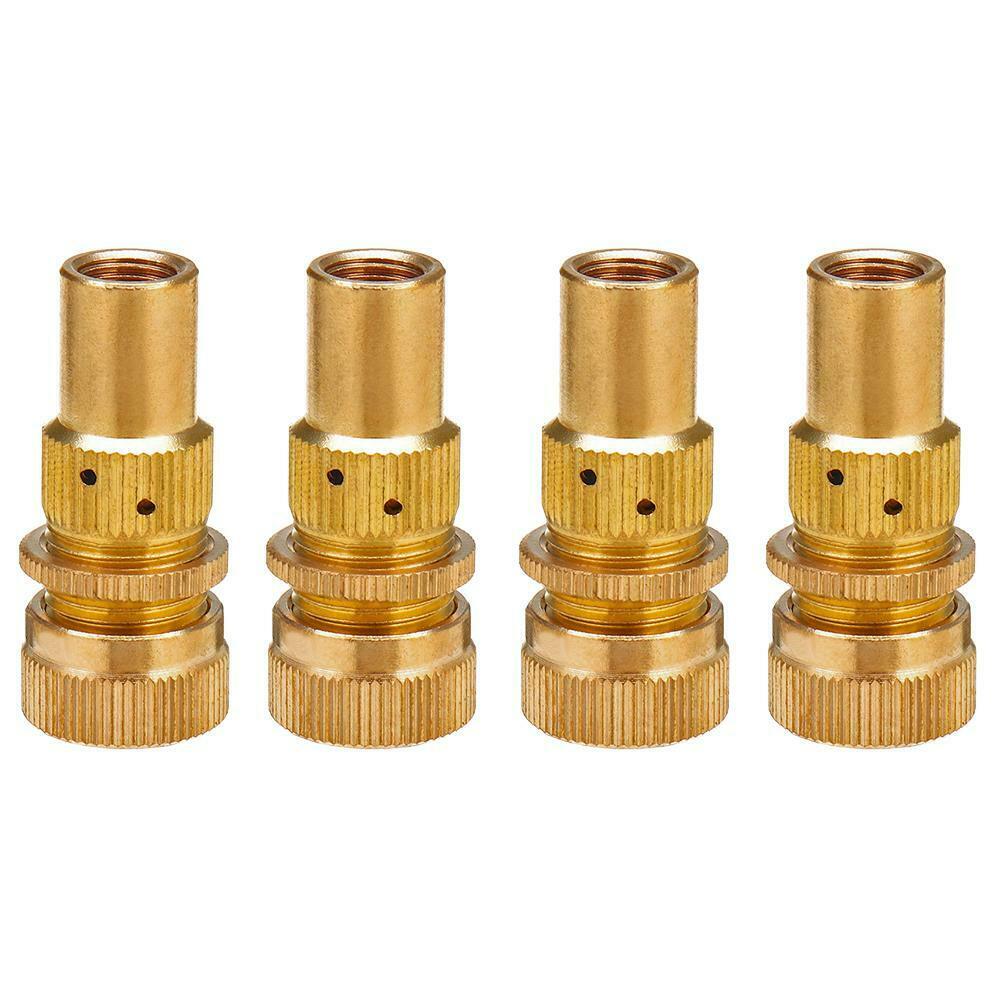 4pcs Universal Offroad Brass Tire Deflators Kit Automatic 6-30psi Tyre Deflators