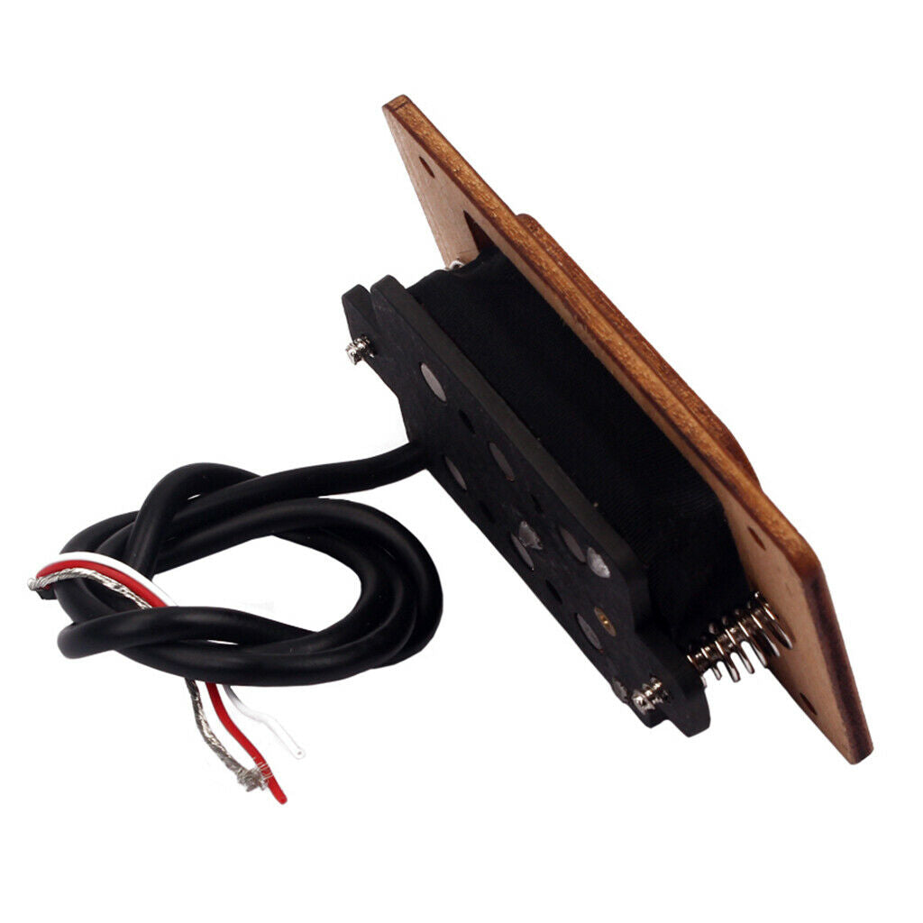 Maple Wood Double Coil Humbucker Pickup Cigar Box Accessories 3-String Guitar
